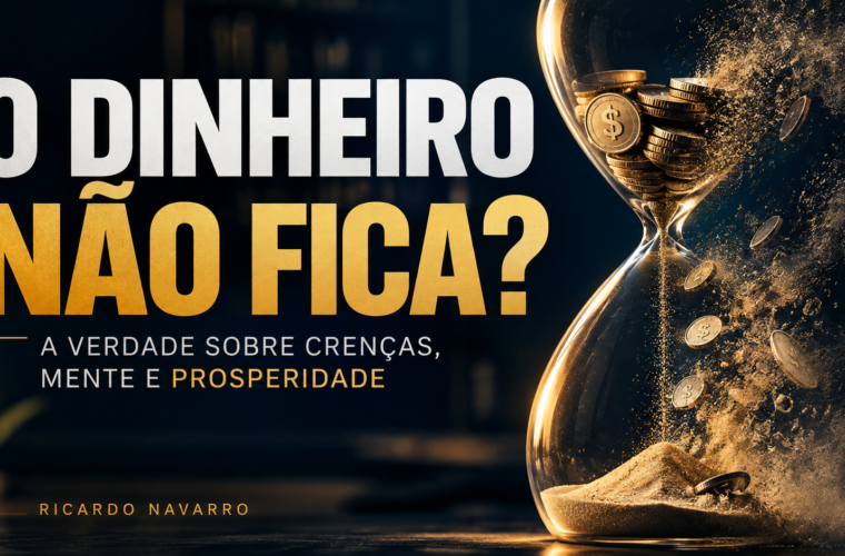 Por Que o Dinheiro Nunca Fica? Crenças, Mente e Prosperidade